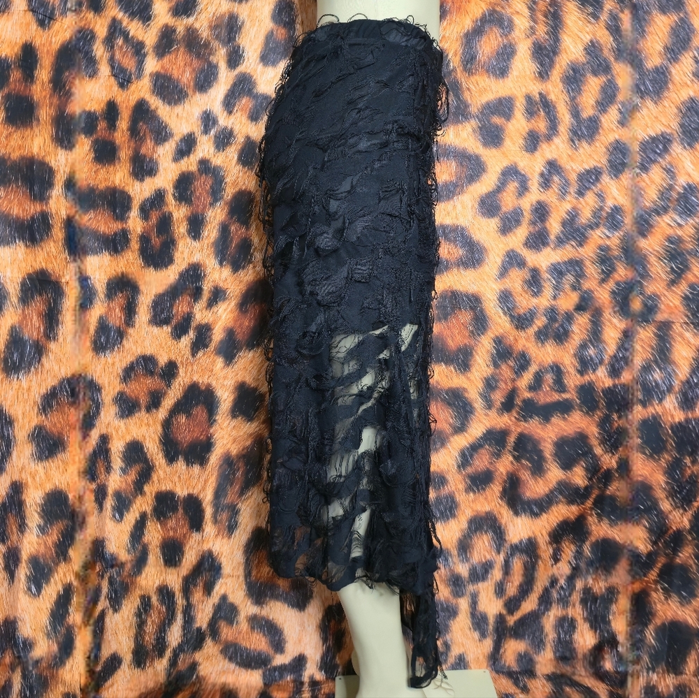 Killstar Nightdew Assymetrical Skirt - Picture 4 of 12
